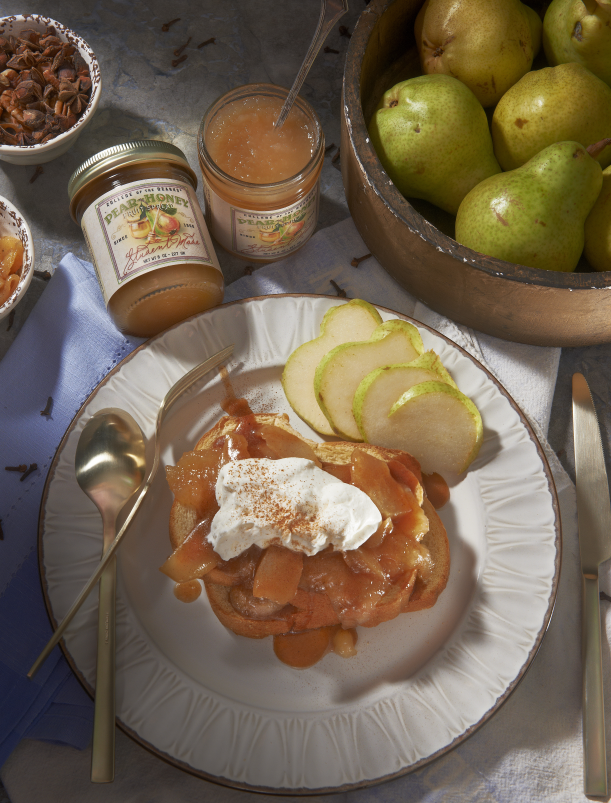 Spiced Pears and Toasted Brioche – Campus Store at College of the Ozarks