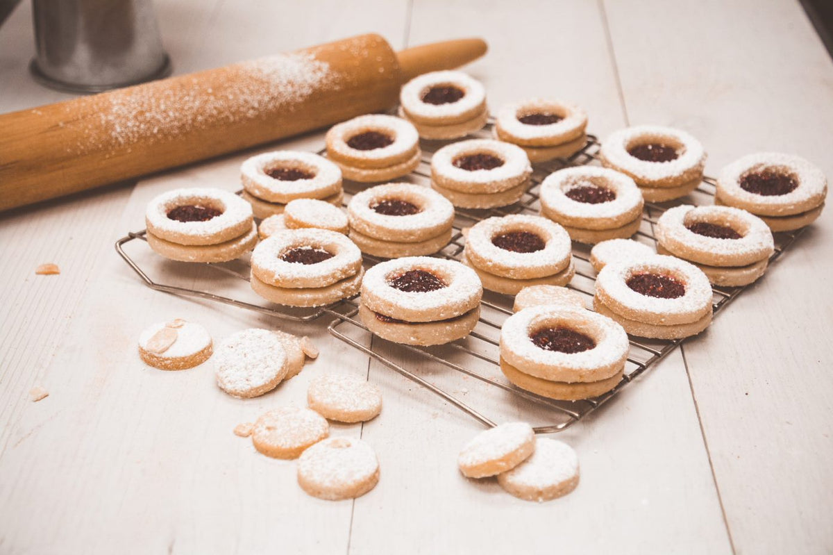 Raspberry Linzer Sugar Cookies – Campus Store at College of the Ozarks