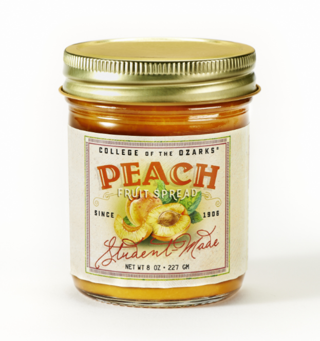 Peach Fruit Spread - 8oz. – Campus Store at College of the Ozarks