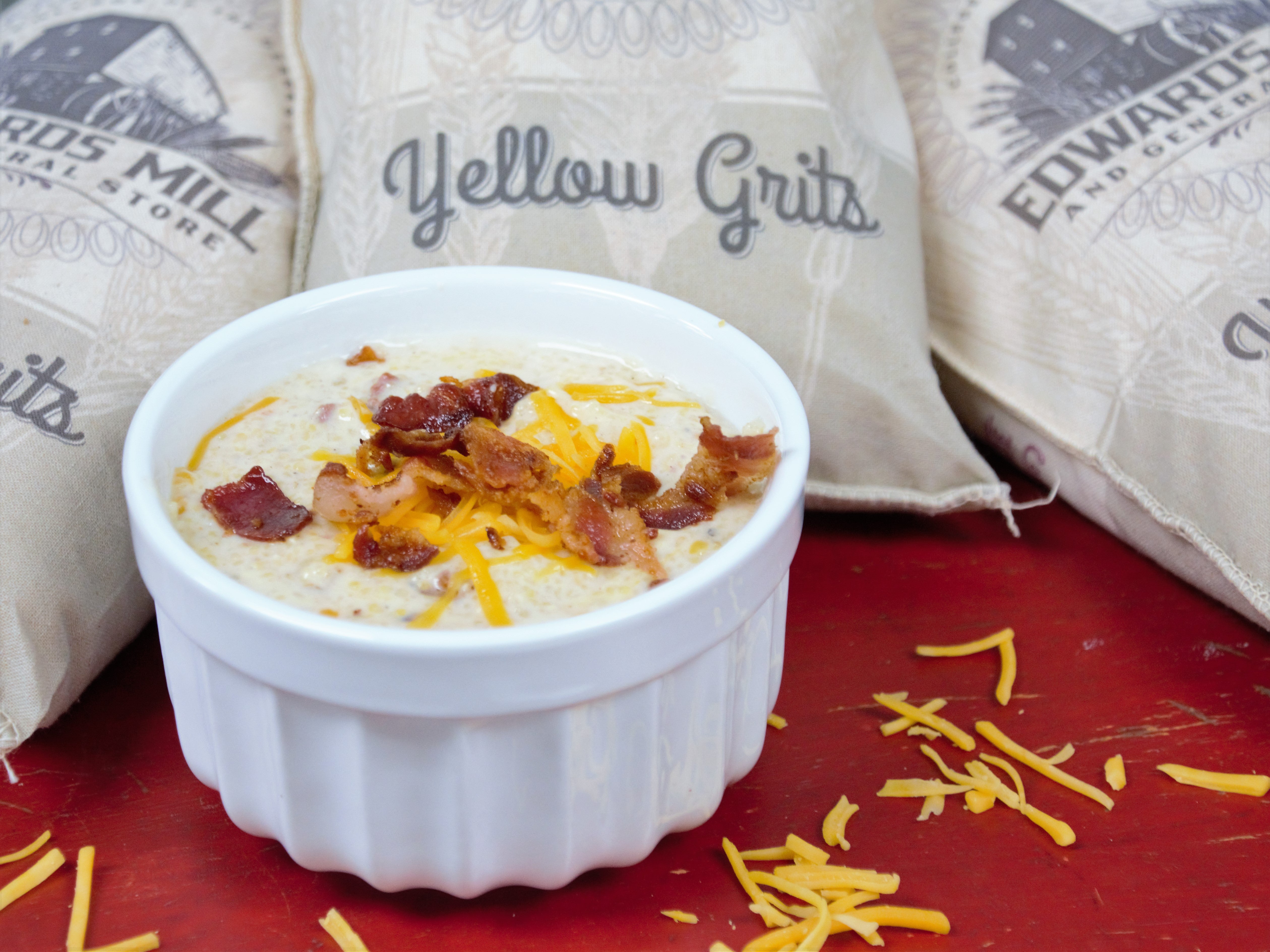 Cheddar Cheese Grits – The Old Mill