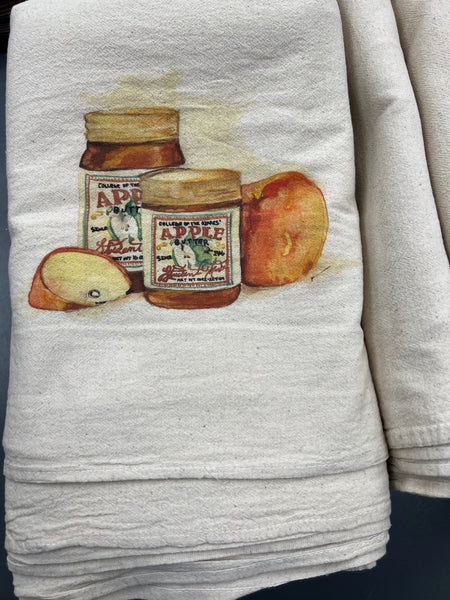 Embroidered Towel - Kitchen Towel - Funny Kitchen Towel - Food